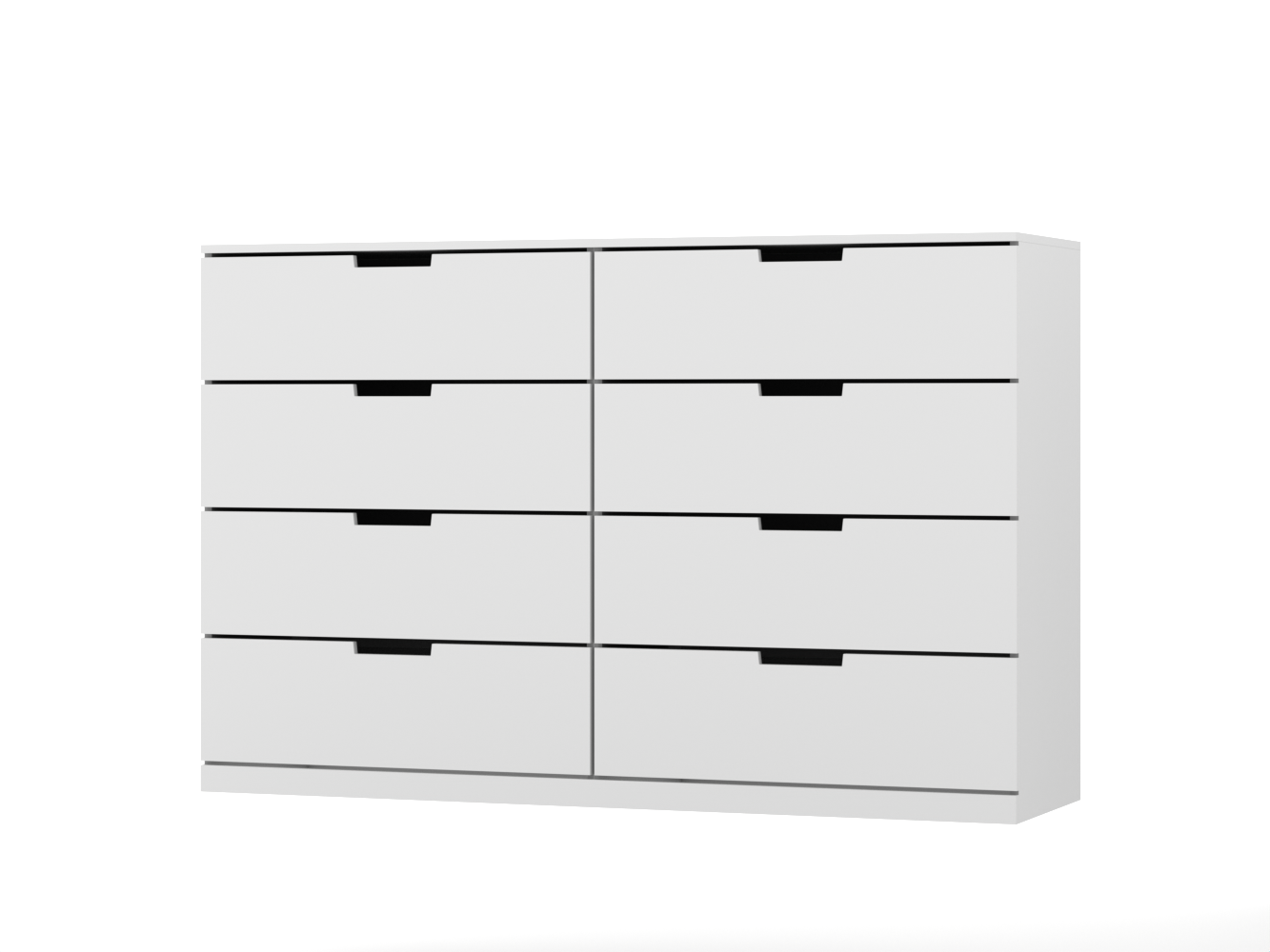 Комод Нордли 13 white ИКЕА (IKEA) изображение товара