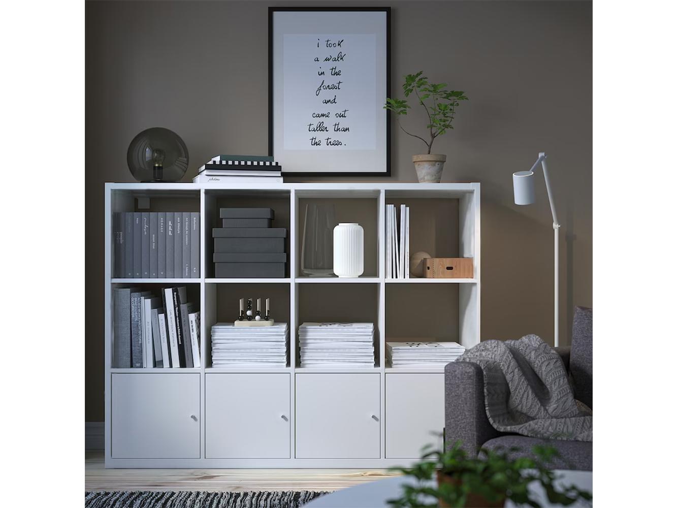 Стеллаж Каллакс 222 white ИКЕА (IKEA) изображение товара