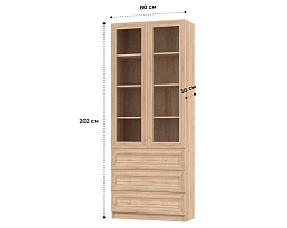 Изображение товара Книжный шкаф Билли 313 beige ИКЕА (IKEA) на сайте adeta.ru