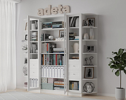 Изображение товара Книжный шкаф Билли 415 white ИКЕА (IKEA) на сайте adeta.ru